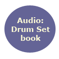 drum set book audio